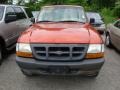 1998 Autumn Orange Metallic Ford Ranger XL Extended Cab  photo #6