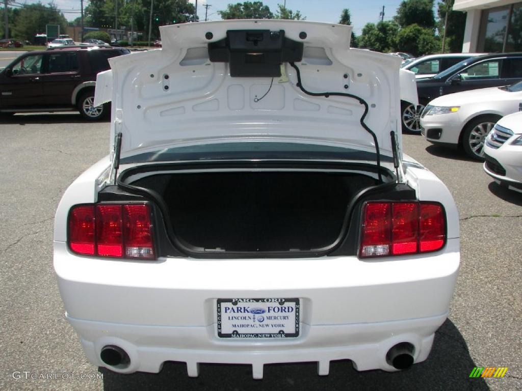 2007 Mustang GT Premium Coupe - Performance White / Dark Charcoal photo #7