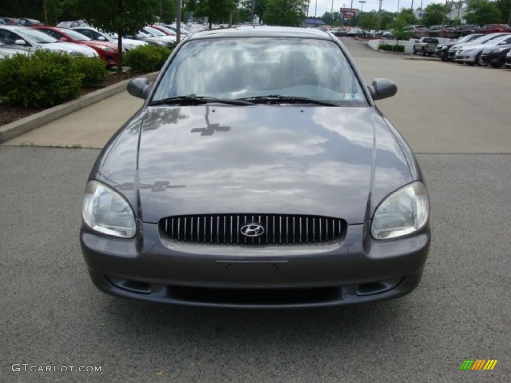 2001 Sonata GLS V6 - Gray Metallic / Gray photo #6