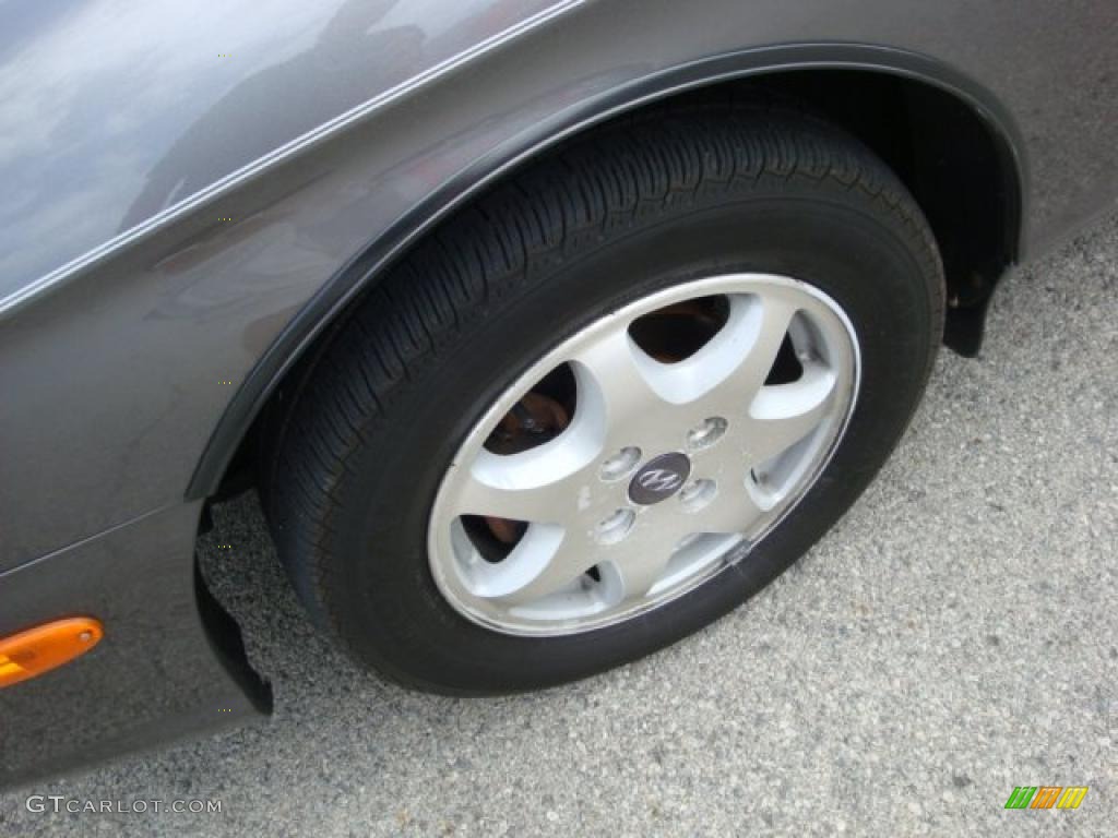 2001 Sonata GLS V6 - Gray Metallic / Gray photo #7
