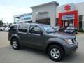 2007 Storm Gray Nissan Pathfinder S 4x4  photo #1