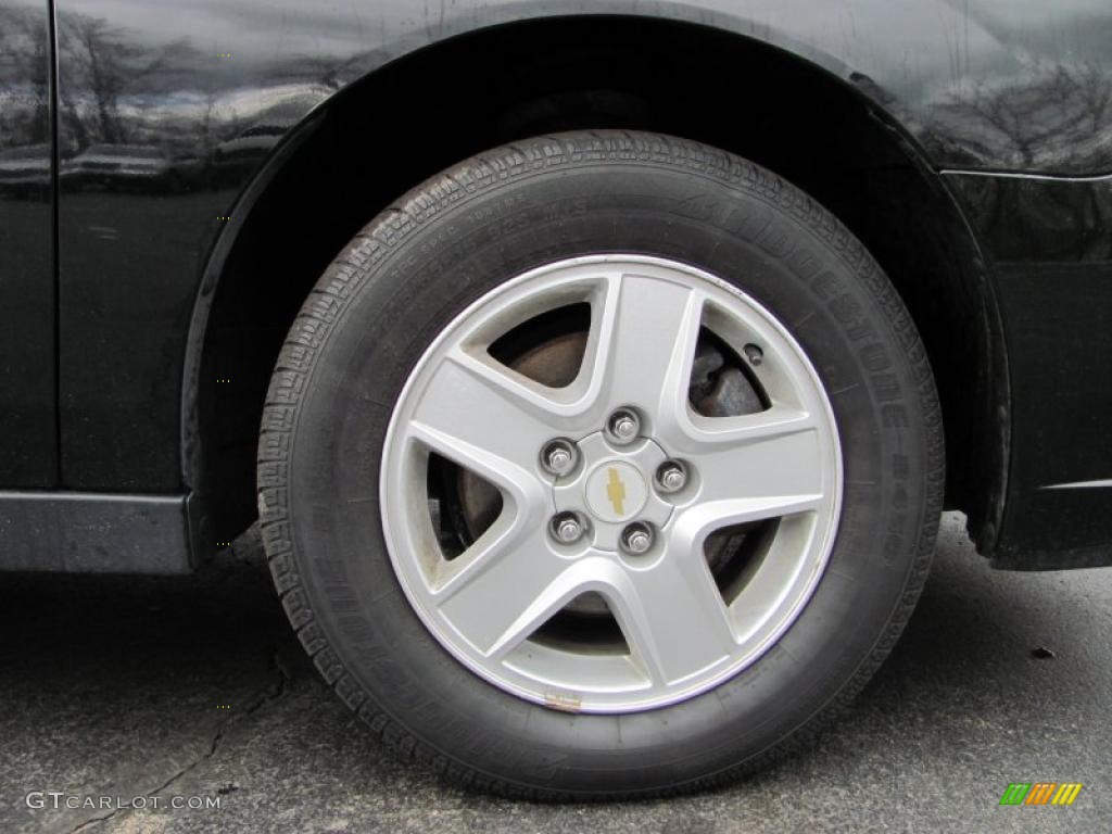 2005 Malibu LS V6 Sedan - Black / Gray photo #15