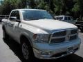 2009 Stone White Dodge Ram 1500 Laramie Quad Cab 4x4  photo #15