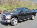 2008 Brilliant Black Crystal Pearl Dodge Ram 1500 SLT Quad Cab 4x4  photo #14