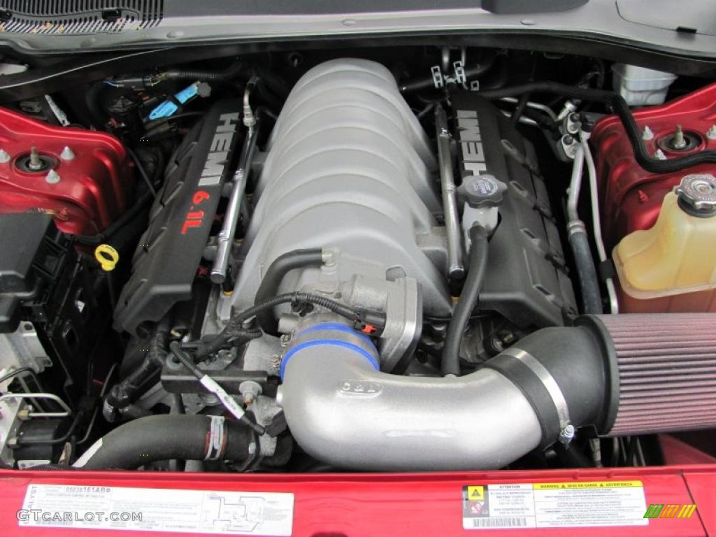 2007 300 C SRT8 - Inferno Red Crystal Pearlcoat / Dark Slate Gray/Light Graystone photo #8