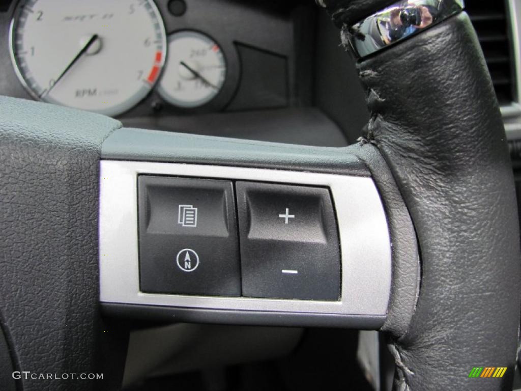 2007 300 C SRT8 - Inferno Red Crystal Pearlcoat / Dark Slate Gray/Light Graystone photo #27