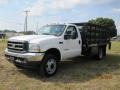 2004 Oxford White Ford F450 Super Duty XL Regular Cab 4x4 Chassis Stake Truck  photo #6