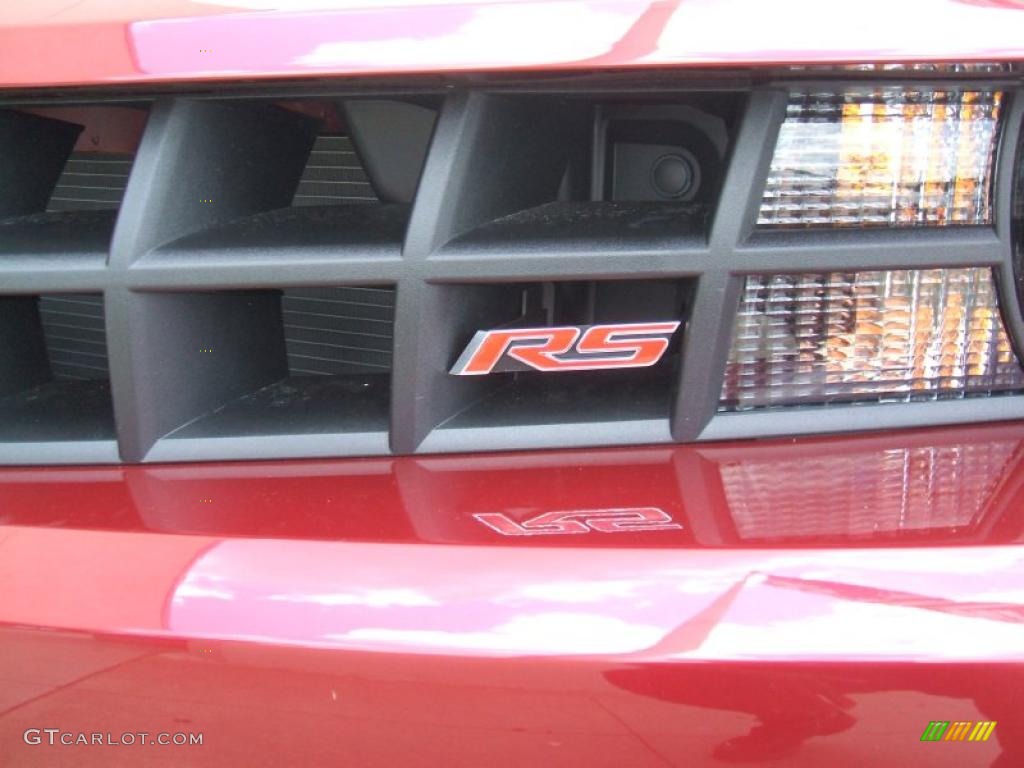 2010 Camaro LT/RS Coupe - Red Jewel Tintcoat / Gray photo #3