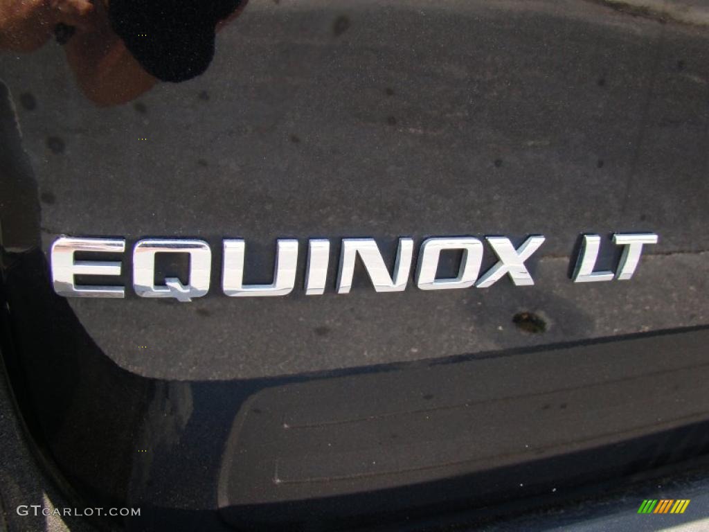 2007 Equinox LT AWD - Black / Light Gray photo #42