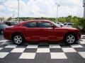 2009 Inferno Red Crystal Pearl Dodge Charger SE  photo #6