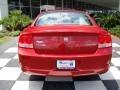 2009 Inferno Red Crystal Pearl Dodge Charger SE  photo #8