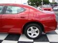 2009 Inferno Red Crystal Pearl Dodge Charger SE  photo #31