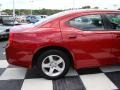 2009 Inferno Red Crystal Pearl Dodge Charger SE  photo #32