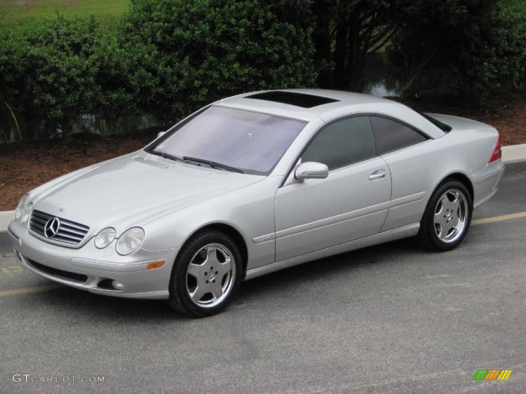 2002 CL 600 - Brilliant Silver Metallic / Ash photo #1