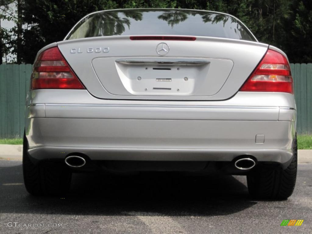 2002 CL 600 - Brilliant Silver Metallic / Ash photo #20