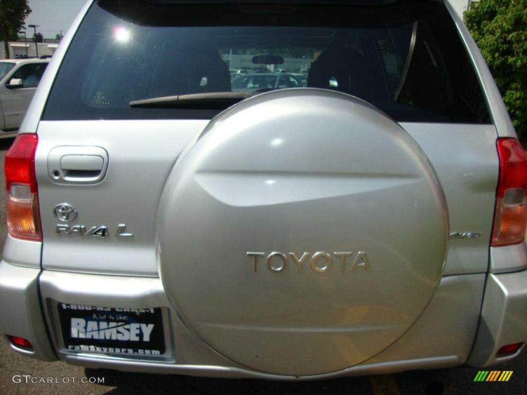 2003 RAV4 4WD - Titanium Metallic / Gray photo #17
