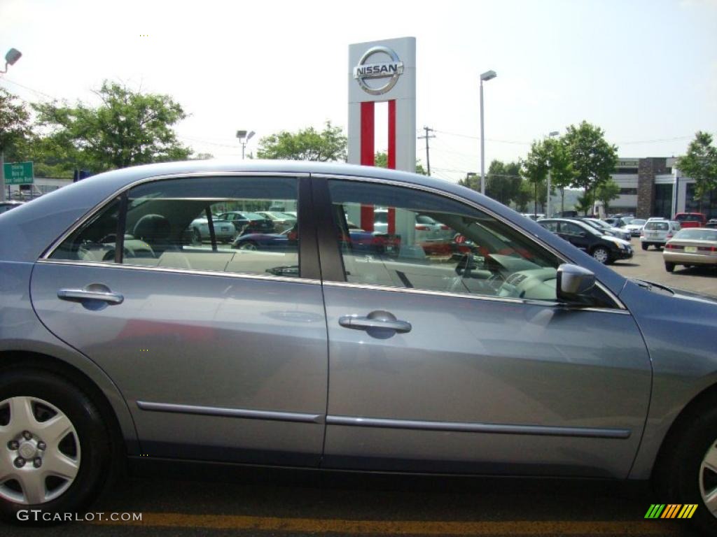 2007 Accord LX Sedan - Cool Blue Metallic / Gray photo #19