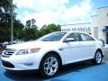 White Platinum Tri-Coat - Taurus SHO AWD Photo No. 1