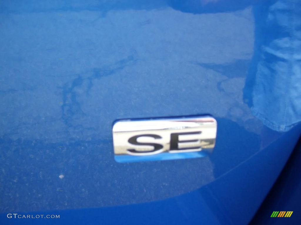 2010 Focus SE Coupe - Blue Flame Metallic / Charcoal Black photo #9
