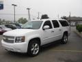 2007 Summit White Chevrolet Suburban 1500 LTZ 4x4  photo #1