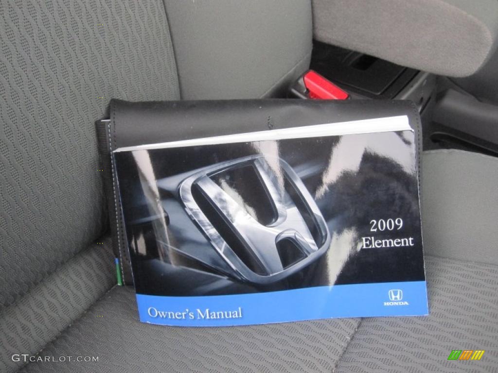 2009 Element EX AWD - Omni Blue Pearl / Titanium photo #8