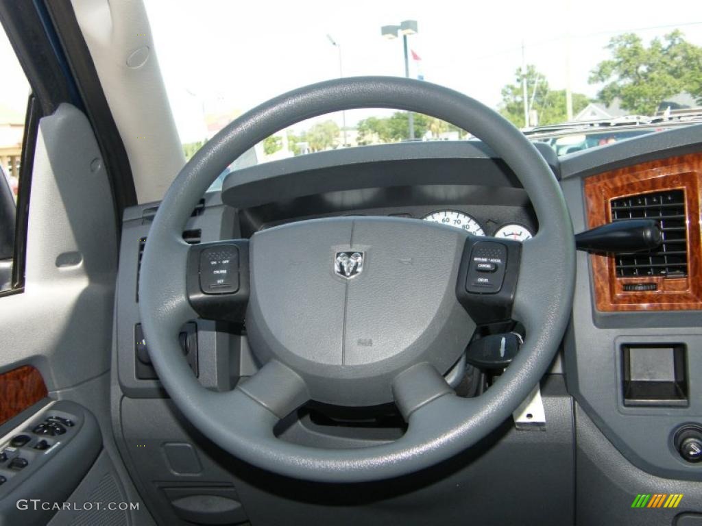 2006 Ram 1500 SLT Quad Cab - Atlantic Blue Pearl / Medium Slate Gray photo #19