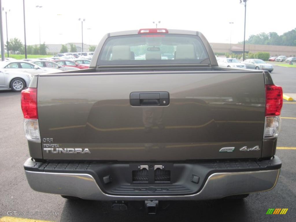 2010 Tundra Double Cab 4x4 - Pyrite Brown Mica / Sand Beige photo #8