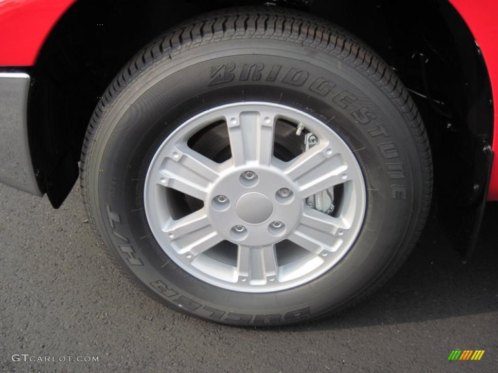 2010 Tundra SR5 Double Cab - Radiant Red / Sand Beige photo #12