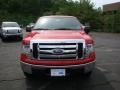 2010 Vermillion Red Ford F150 XLT SuperCab 4x4  photo #11