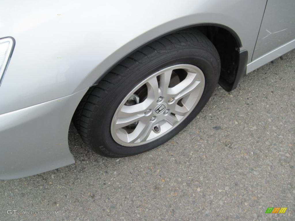 2007 Accord EX Coupe - Alabaster Silver Metallic / Gray photo #9