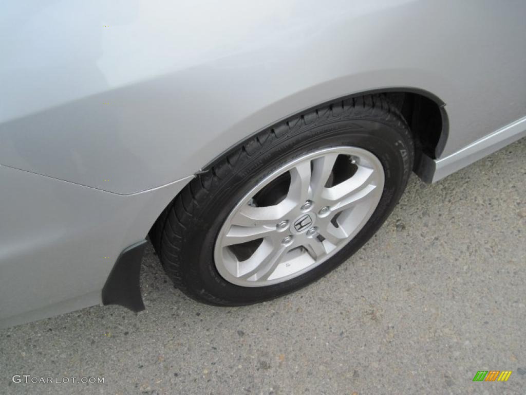 2007 Accord EX Coupe - Alabaster Silver Metallic / Gray photo #11