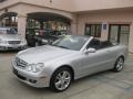 2007 Iridium Silver Metallic Mercedes-Benz CLK 350 Cabriolet  photo #22