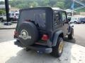 2006 Midnight Blue Pearl Jeep Wrangler Sport 4x4 Golden Eagle  photo #4