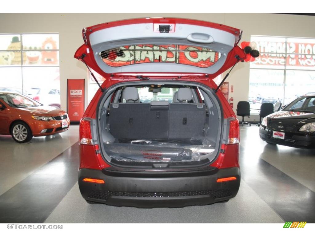 2011 Sorento LX - Spicy Red / Gray photo #24