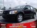 Brilliant Black Crystal Pearl 2010 Dodge Caliber Express