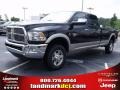 Brilliant Black Crystal Pearl 2010 Dodge Ram 2500 Laramie Crew Cab 4x4