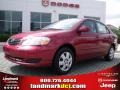 2008 Impulse Red Pearl Toyota Corolla LE  photo #1