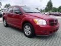 2008 Inferno Red Crystal Pearl Dodge Caliber SE  photo #7