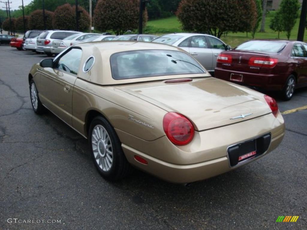 2005 Thunderbird Premium Roadster - Bronze Metallic / Black Ink/Light Sand photo #2