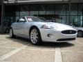 Liquid Silver Metallic 2008 Jaguar XK XK8 Coupe