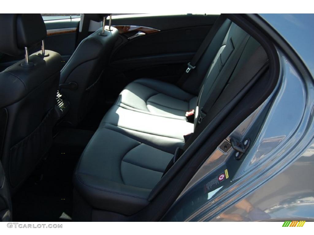 2008 E 350 Sedan - Flint Grey Metallic / Black photo #8