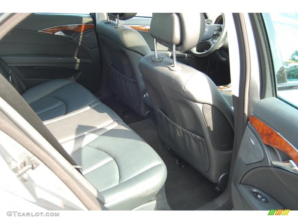 2008 E 350 Sedan - Flint Grey Metallic / Black photo #10