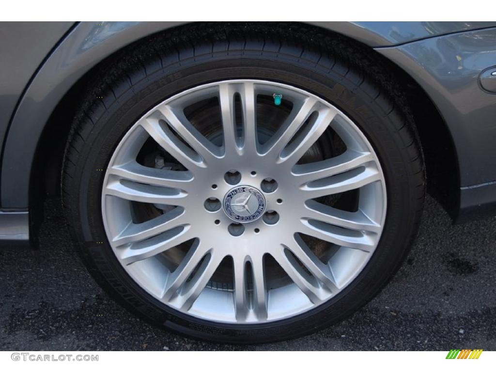 2008 E 350 Sedan - Flint Grey Metallic / Black photo #19