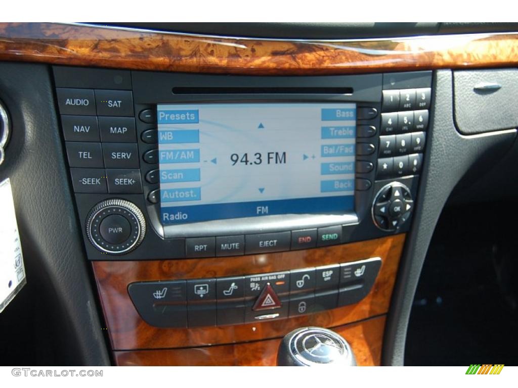 2008 E 350 Sedan - Flint Grey Metallic / Black photo #22