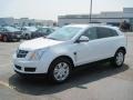 2010 Platinum Ice Tricoat Cadillac SRX V6  photo #1