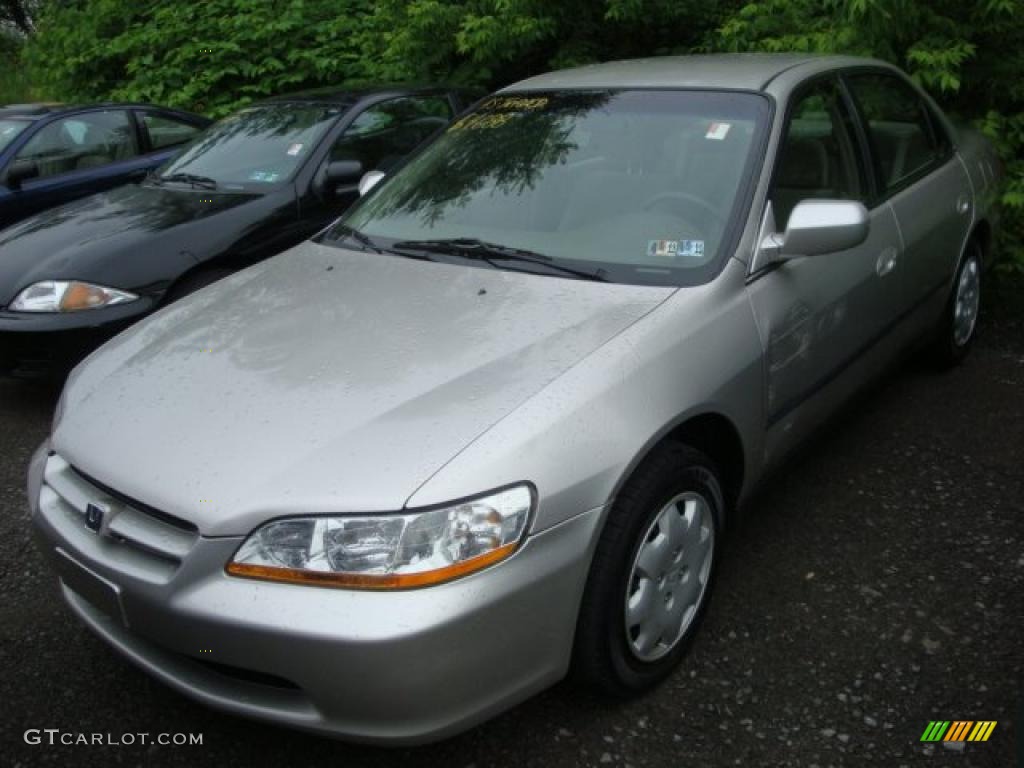 1999 Accord LX Sedan - Heather Mist Metallic / Ivory photo #2