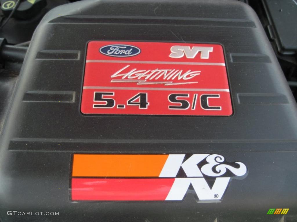 2004 F150 SVT Lightning - Bright Red / SVT Black/Light Flint photo #20