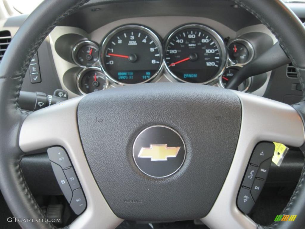 2009 Silverado 1500 LT Z71 Crew Cab 4x4 - Summit White / Ebony photo #6