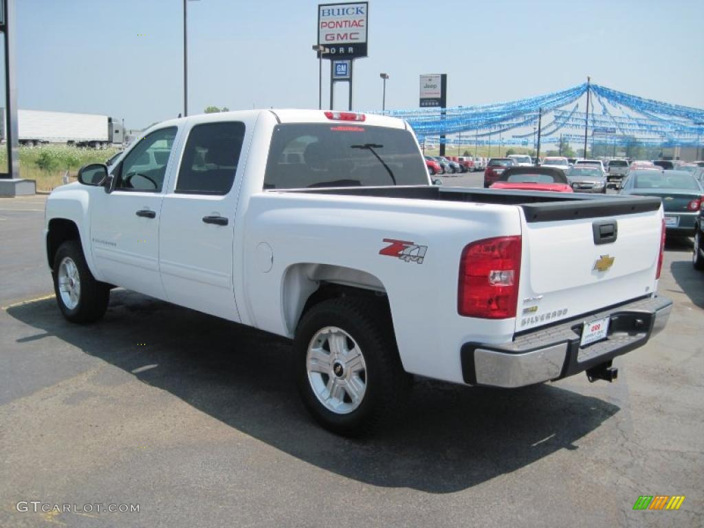 2009 Silverado 1500 LT Z71 Crew Cab 4x4 - Summit White / Ebony photo #13