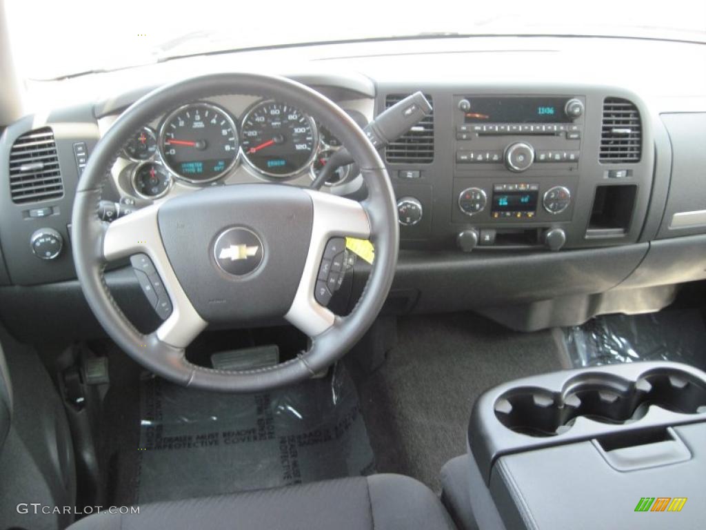 2009 Silverado 1500 LT Z71 Crew Cab 4x4 - Summit White / Ebony photo #14